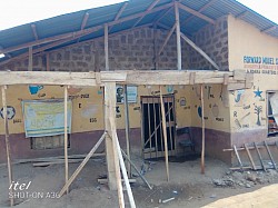 Forward model school ajidara studying center under construction